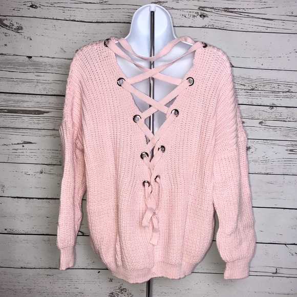 Lace up sweater - Picture 2 of 5